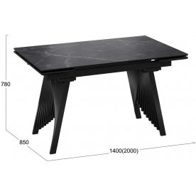 Керамический стол Шелдон Тип 1