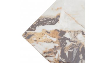 Керамический стол Acerra New 160 gloss grand jade solid ceramic / шампань