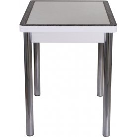 Стол Чинзано М-2 белый / 13 D-0 / ножка 02