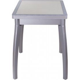 Стол Чинзано М-2 серый / 33 D-1 / ножка 07 серый