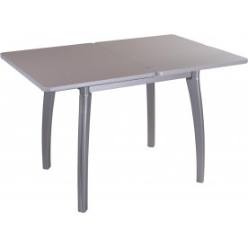Стол Чинзано М-2 серый / 33 D-1 / ножка 07 серый