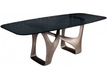 Стеклянный стол Фьюжн