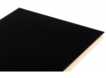 Обеденный стол Komin 2 черный / золото