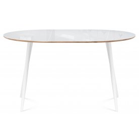 Стеклянный стол Абилин 100(140)