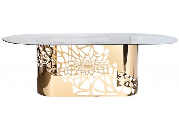 Стеклянный стол Асл