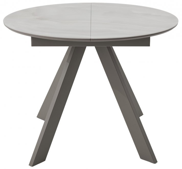 Стеклянный стол Бонжур оникс