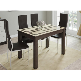 Стеклянный стол Бруно 1000 х 600