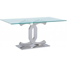 Стеклянный стол FT 151 Chanel new