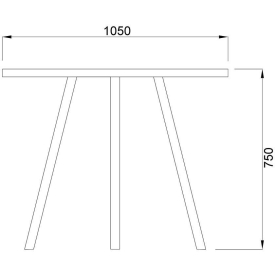 Стеклянный стол Charlotta