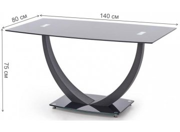 Стеклянный стол Erly