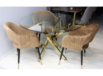 Стеклянный стол Игильда