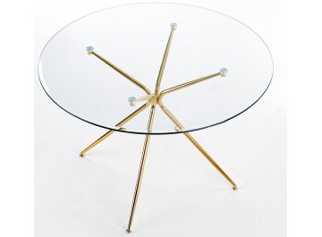 Стеклянный стол Kirsty