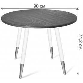 Стеклянный стол Sheffilton SHT-TU14/TT32 80