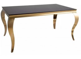 Стеклянный стол Prince черное стекло