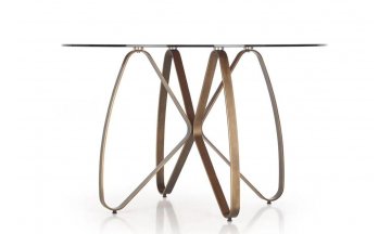 Стеклянный стол Lungo