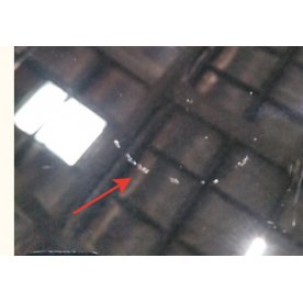 Стеклянный стол Tulip 90 black