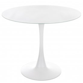 Стеклянный стол Tulip 90