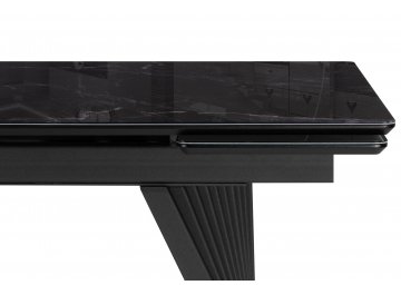 Стеклянный стол Вейв