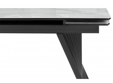 Стеклянный стол Вейв