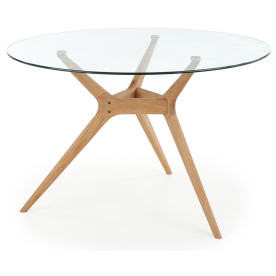 Стеклянный стол West