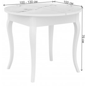 Стеклянный стол DikLine MR100