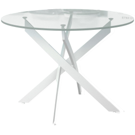 Стеклянный стол Dikline R90