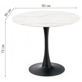 Стеклянный стол Атала 90/72