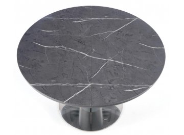 Стеклянный стол Ricardo 120-160/120/76