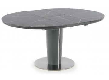 Стеклянный стол Ricardo 120-160/120/76