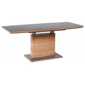 Стеклянный стол Хескан 140-180/80/77