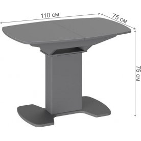 Стол на тумбе Портофино 105.01.11