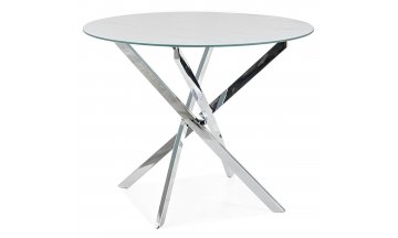 Стеклянный стол Agis d90