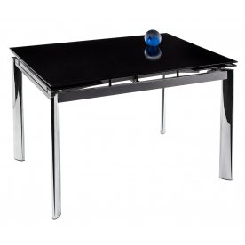 Стол раскладной Cubo 120 черный