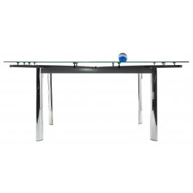 Стол раскладной Cubo 120 черный