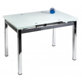 Стол раскладной Kvadro 110 экстра белый