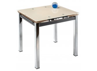 Стол раскладной Kvadro 80 бежевый