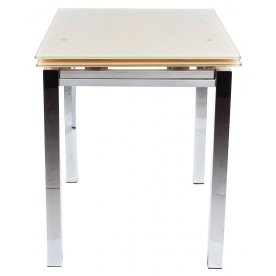 Стол раскладной TB017-26 бежевый / хром