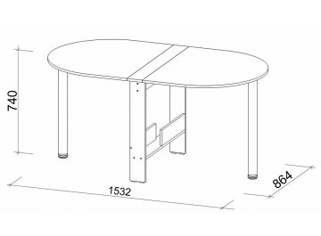 Стол-книжка СтК12
