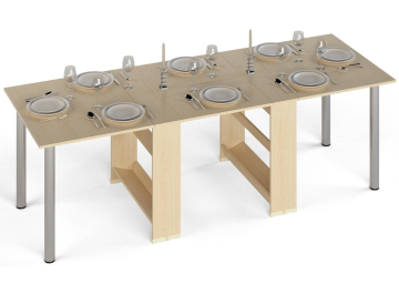 Стол-книжка СКР-16 2400 дуб молочный