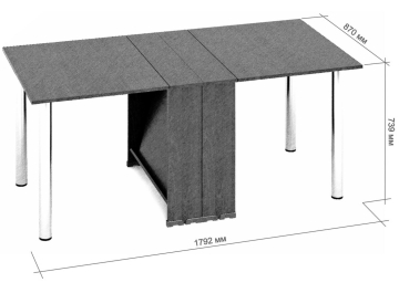 Стол-книжка СКР-16 2400