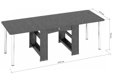 Стол-книжка СКР-6-Р