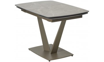 matt latte stone solid ceramic / taupe