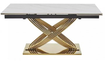 Керамический стол Signal Hermes II белый