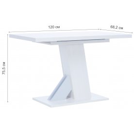 Стол на тумбе 80.529 Leset Луссо