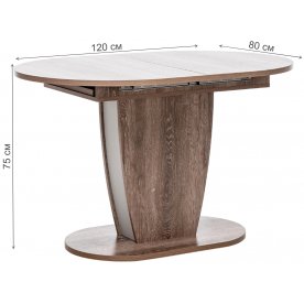 Стол на тумбе Leset Меган