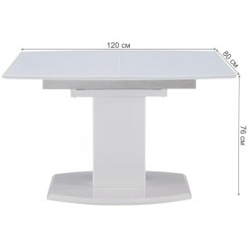 Стол на тумбе DT 2017-6