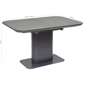 Стол на тумбе Fog 130