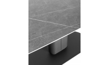 Керамический стол Грау керамика серая