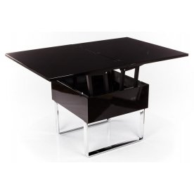 Стол-трансформер B2218 черный лак