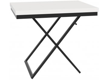 Обеденный стол Манхэттен белый / черный